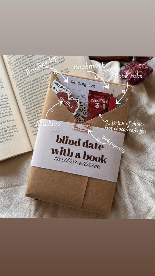 Blind Date With a Thriller/Crime Book Gift | Mystery Book Bundle for Readers