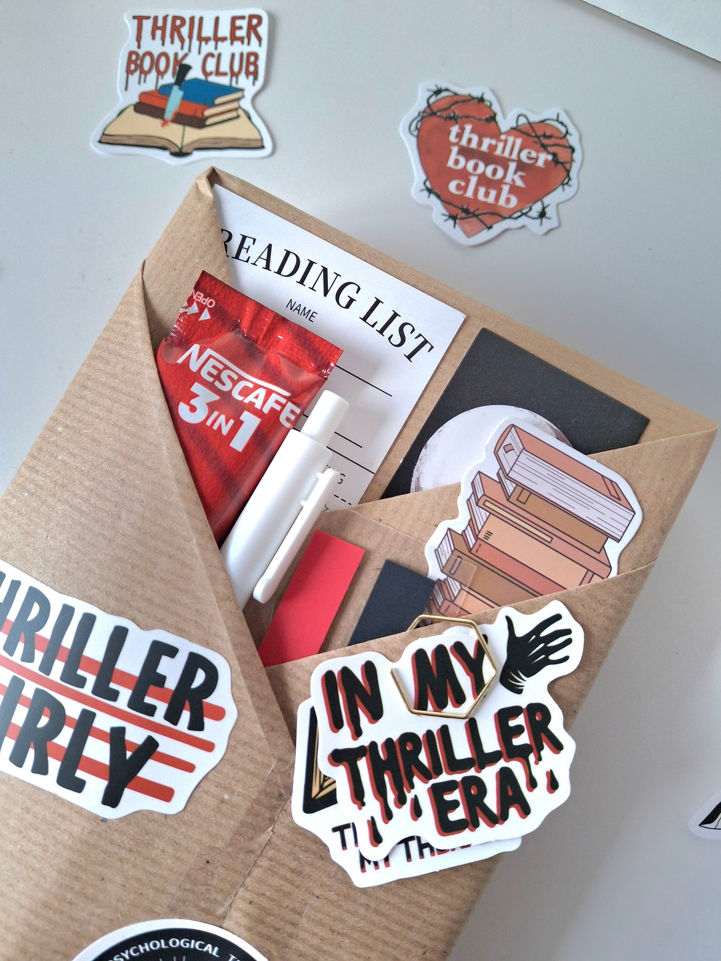 Blind Date With a Thriller/Crime Book Gift | Mystery Book Bundle for Readers