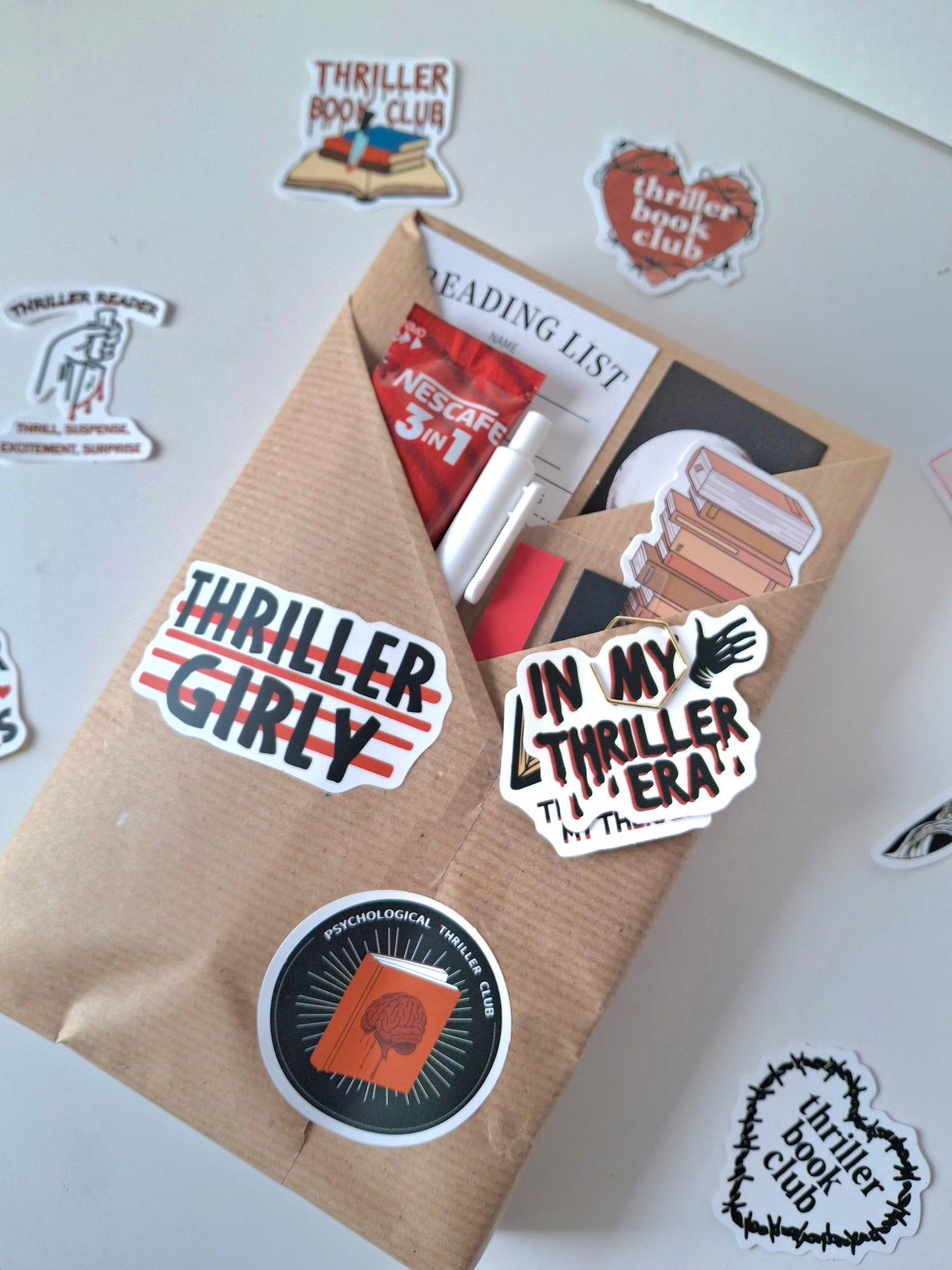 Blind Date With a Thriller/Crime Book Gift | Mystery Book Bundle for Readers
