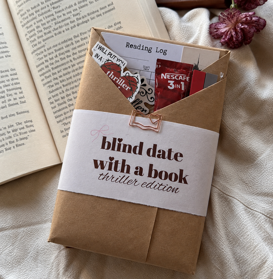 Blind Date With a Thriller/Crime Book Gift | Mystery Book Bundle for Readers
